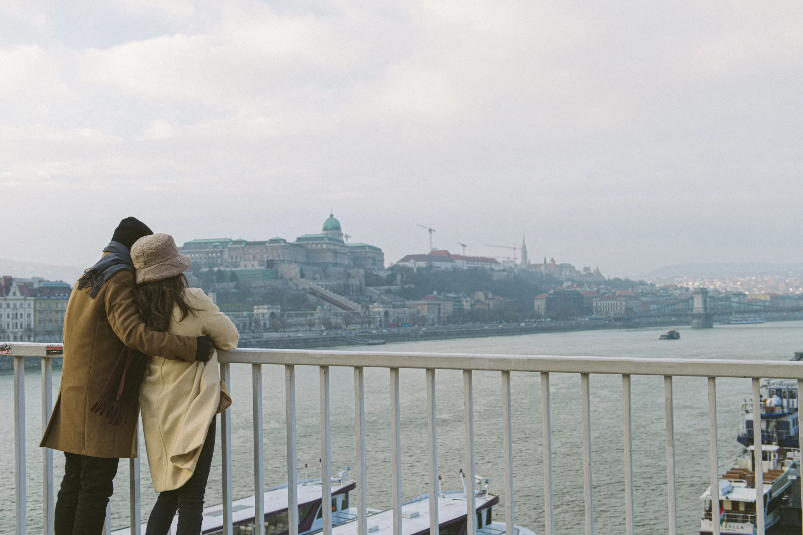 Budapest pre-wedding portrait by Janis Ratnieks