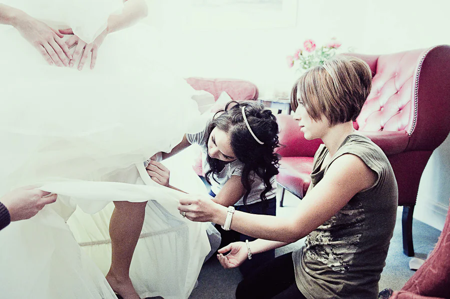 Zoe and Michael at their Catholic wedding in London