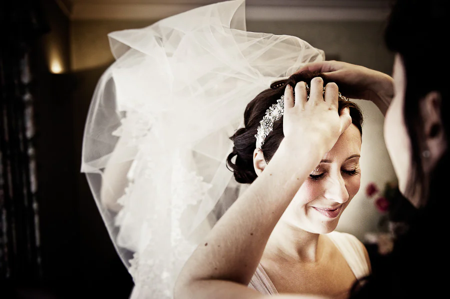 Zoe and Michael at their Catholic wedding in London