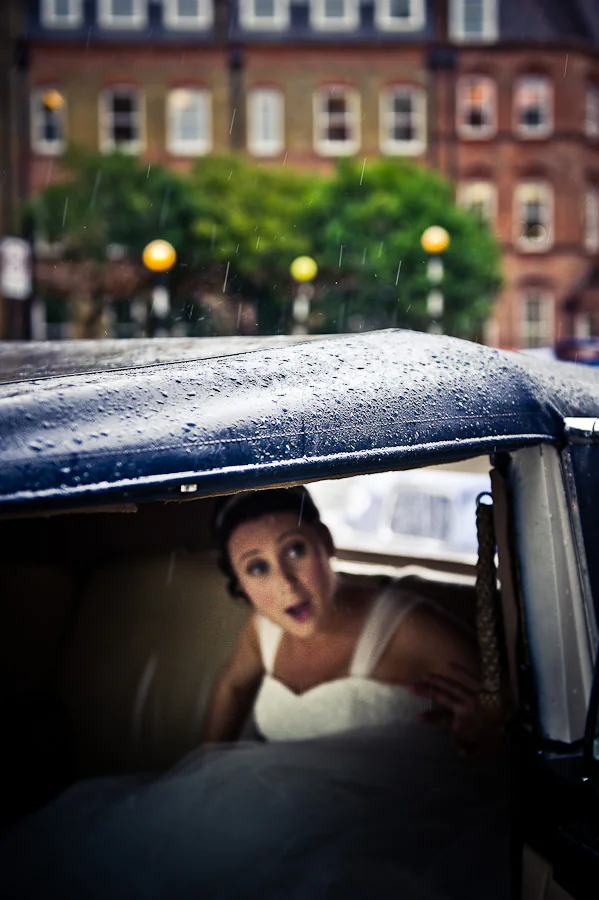 Guests at St Peter’s Italian Church wedding in London