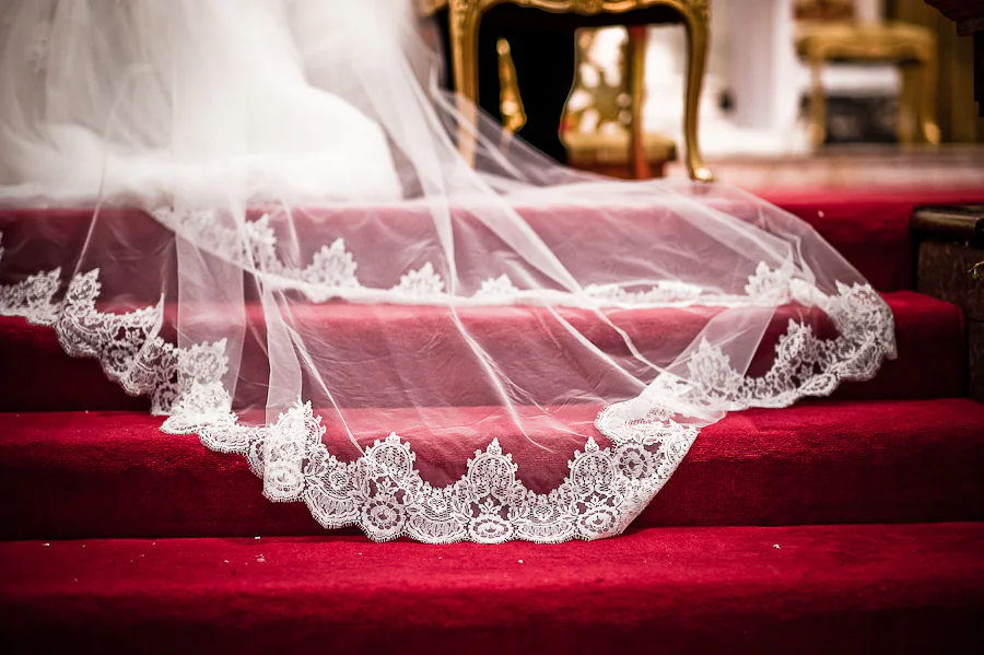 Guests at St Peter’s Italian Church wedding in London
