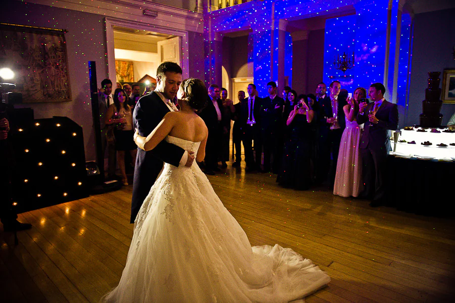 Zoe and Michael at their Catholic wedding in London
