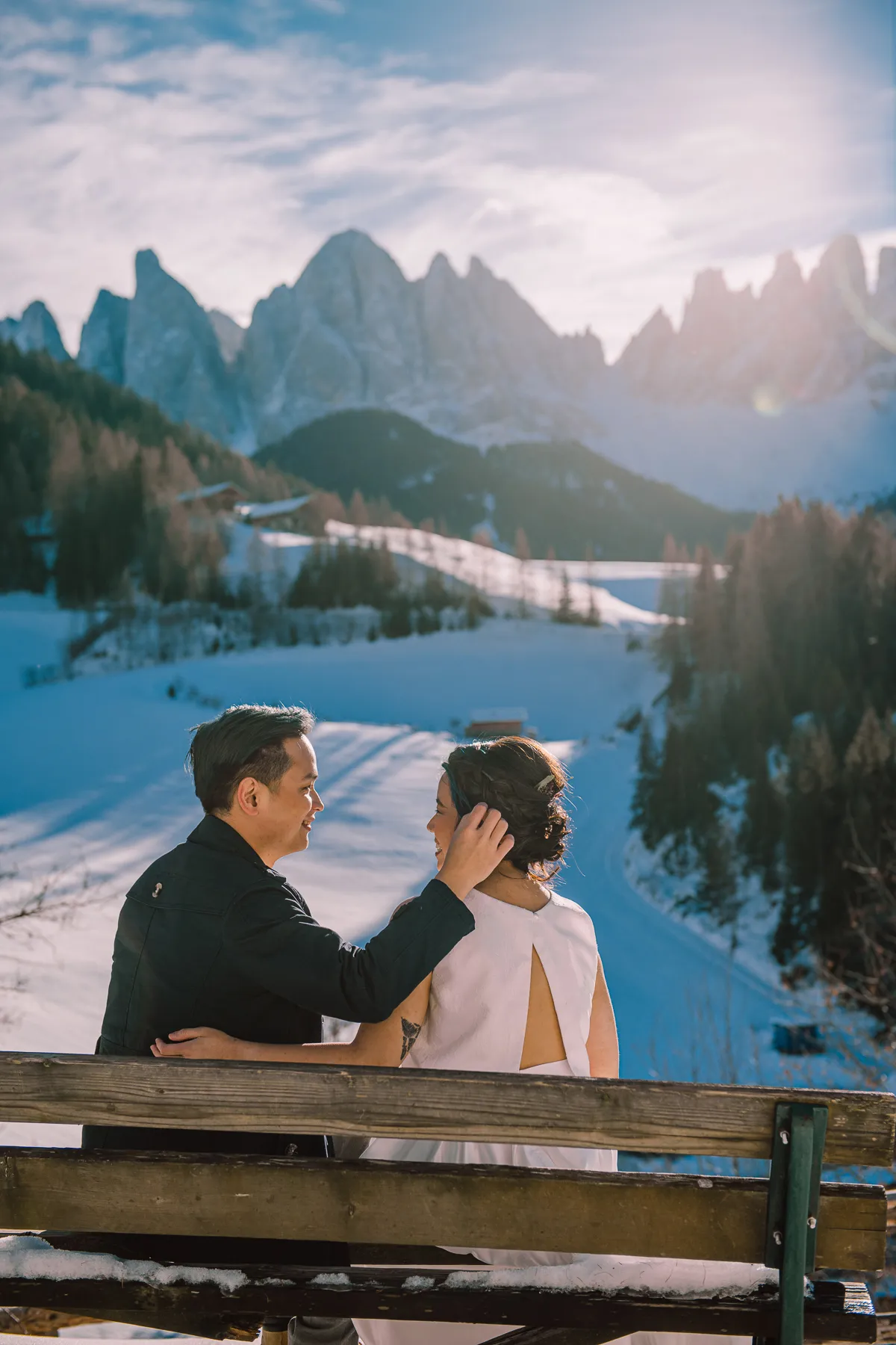 Christmas Market Prewedding Photoshoot