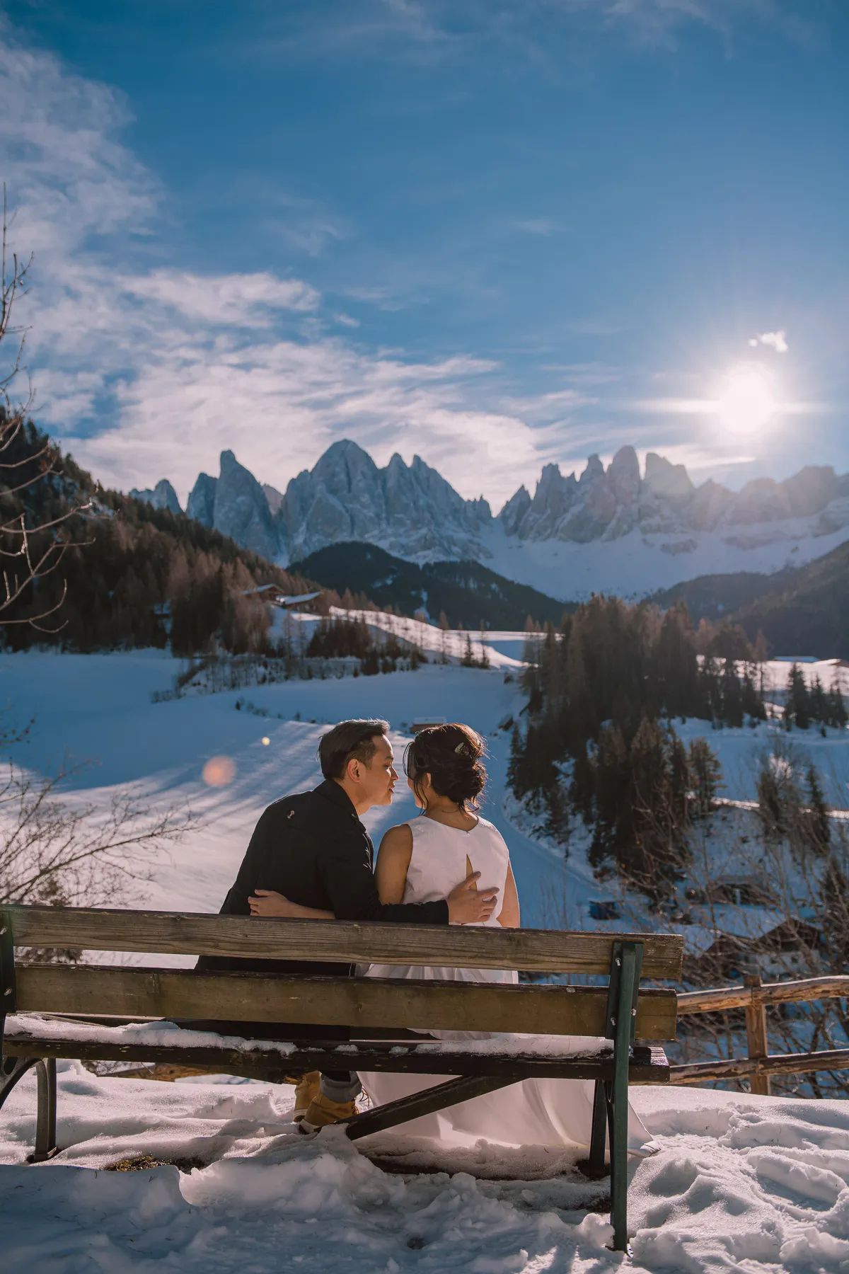 Christmas Market Prewedding Photoshoot