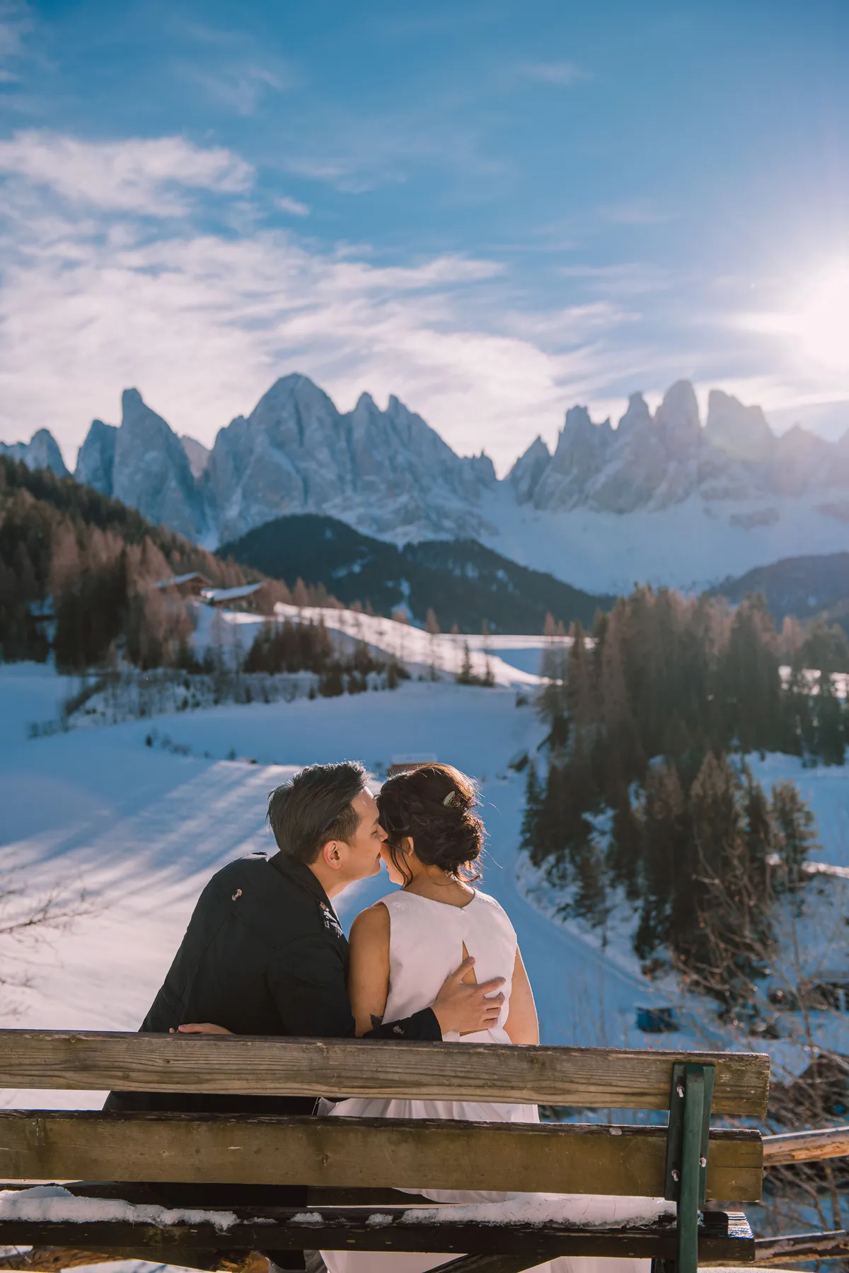 Real Dolomites wedding and pre-wedding photography — image 14