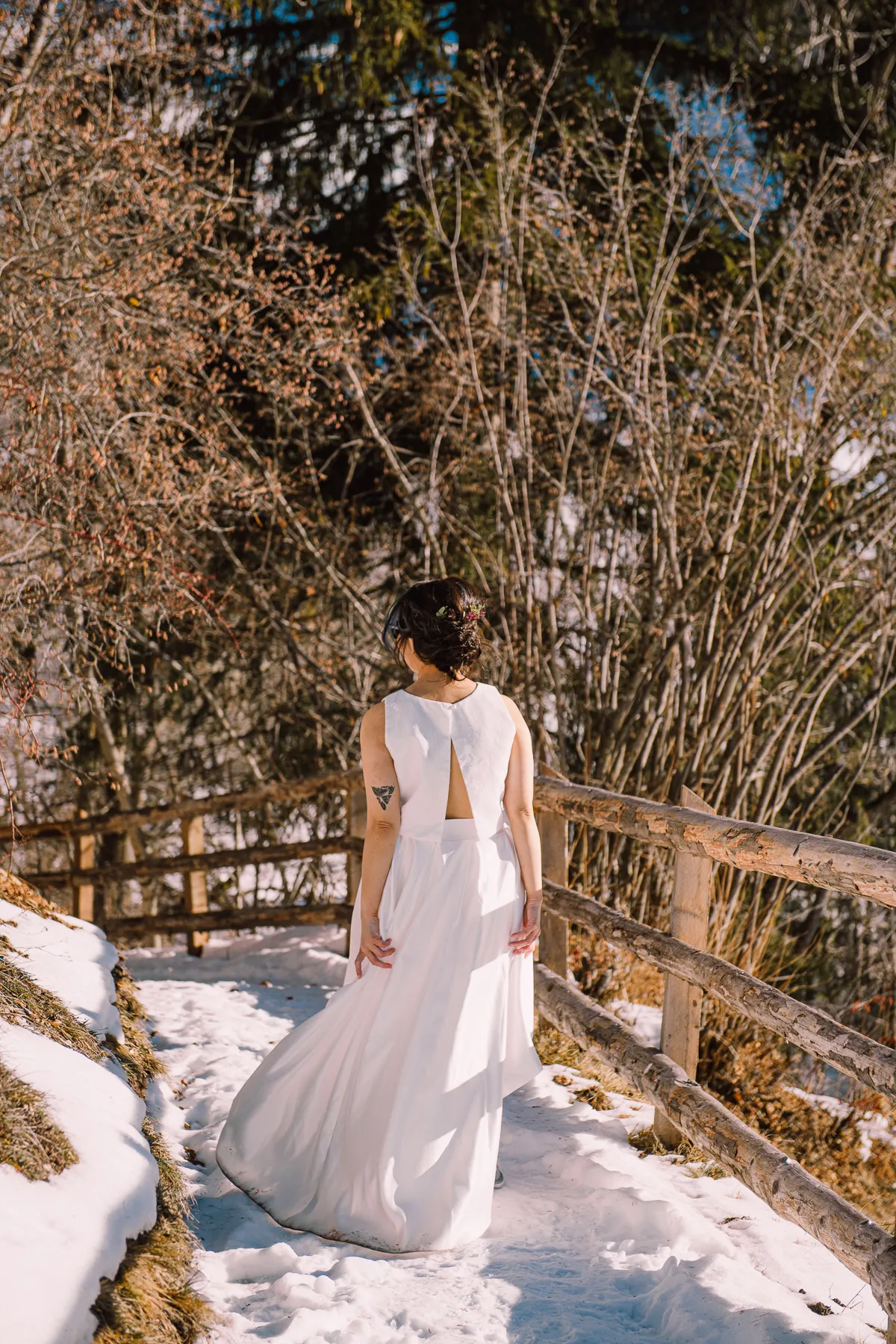 Christmas Market Prewedding Photoshoot