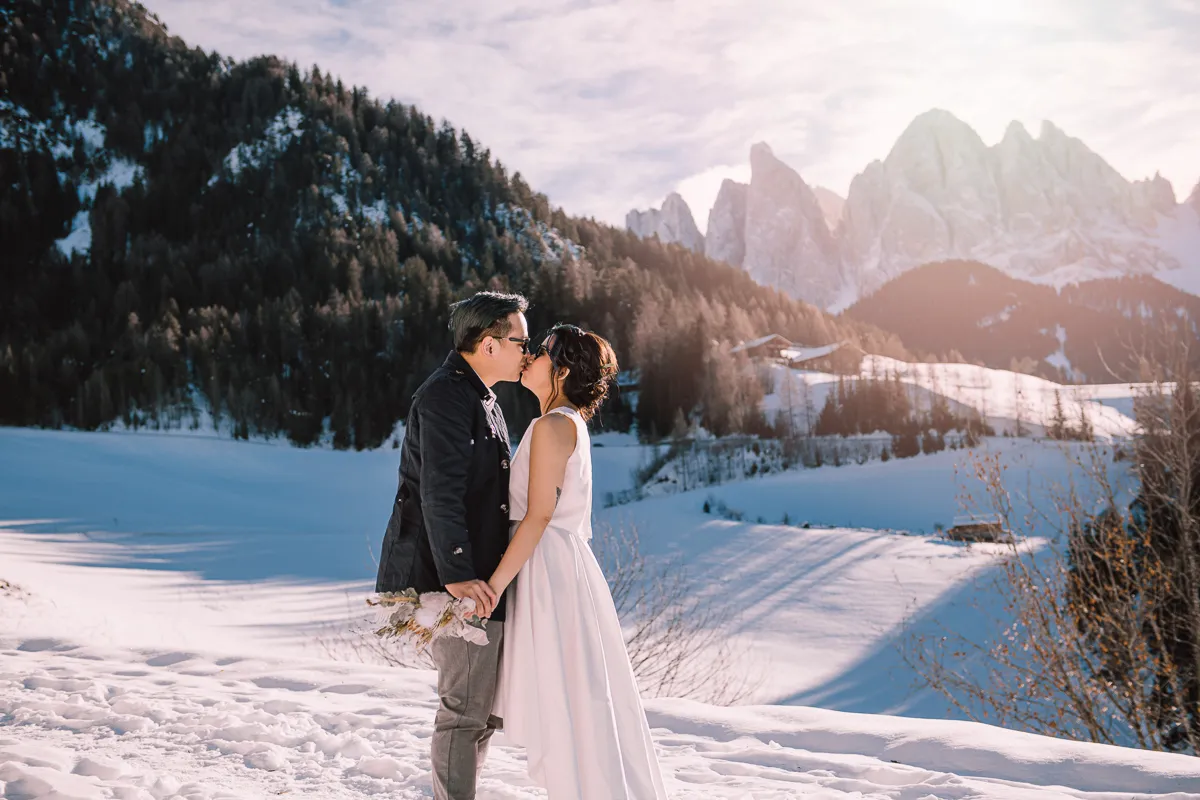 Christmas Market Prewedding Photoshoot