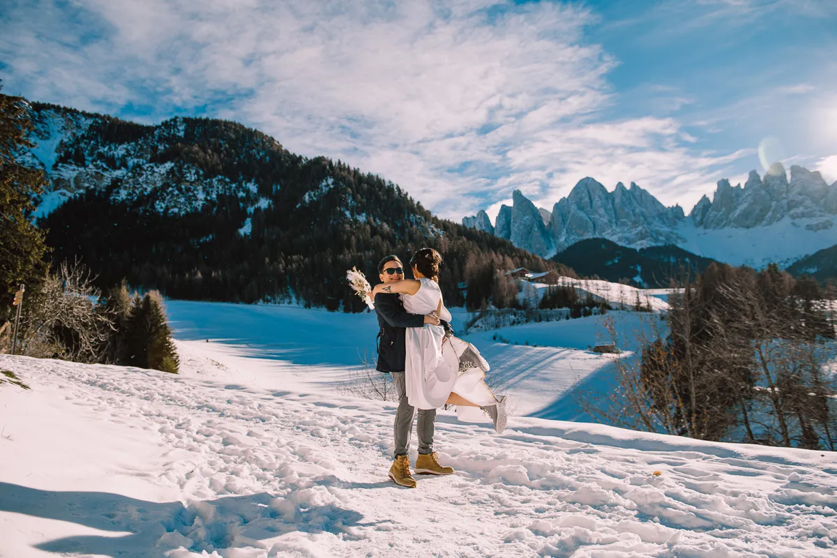 Christmas Market Prewedding Photoshoot