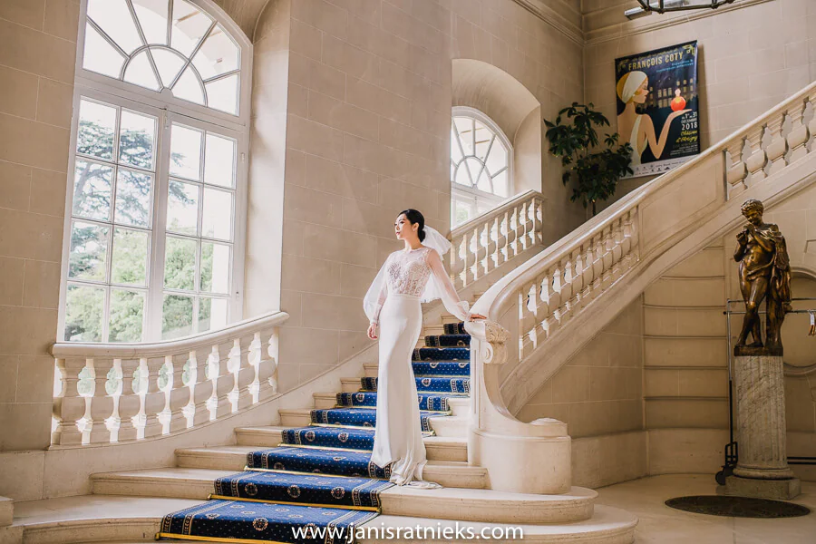 wedding in chateau d'Artigny