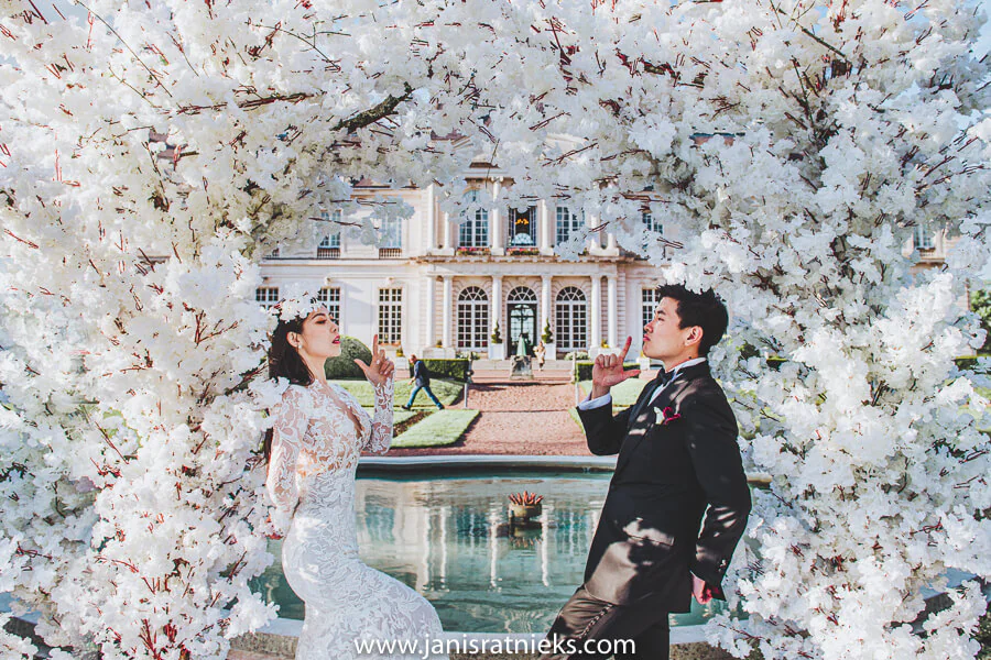 Chinese prewedding Paris