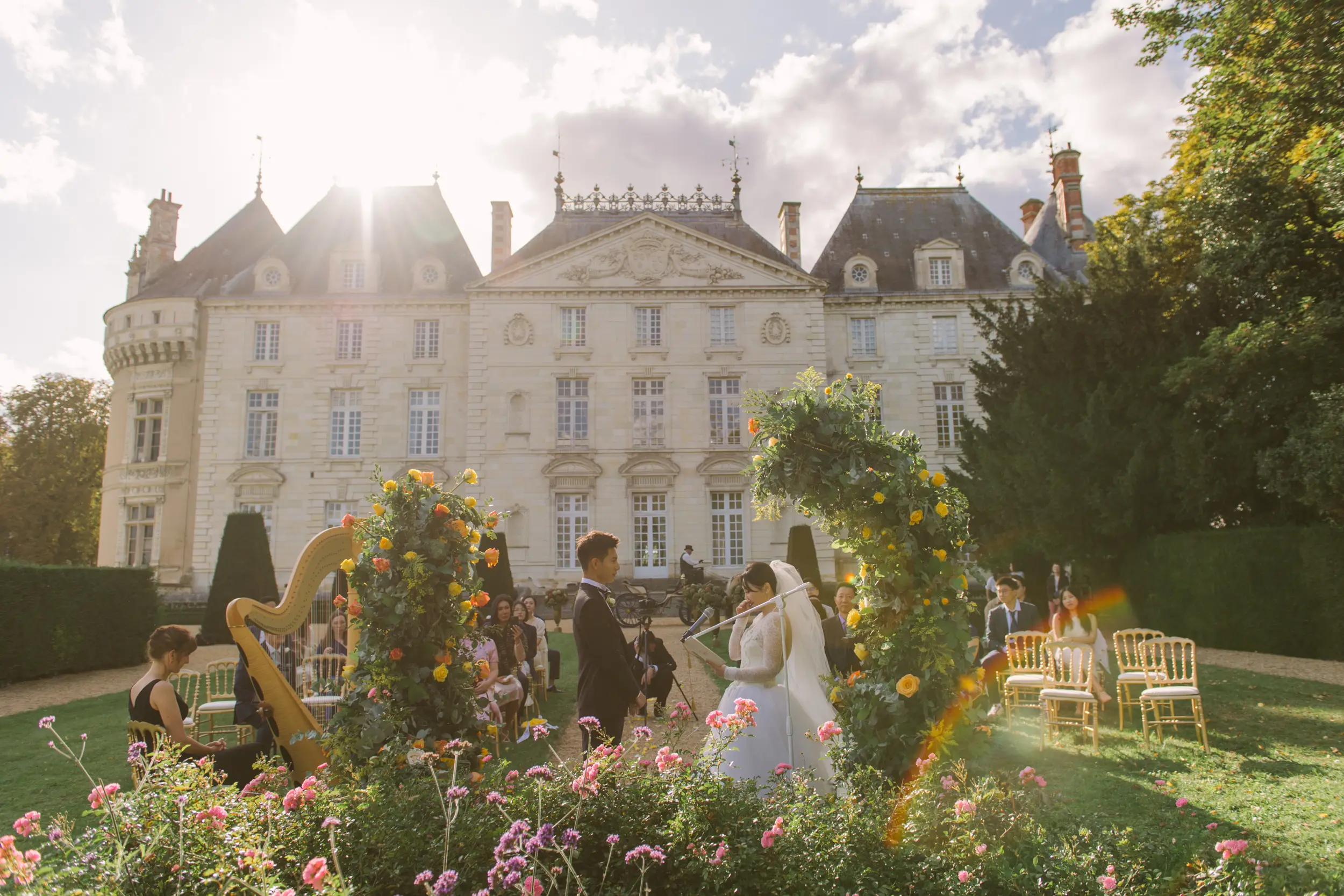 Château du Lude wedding photographer 0050