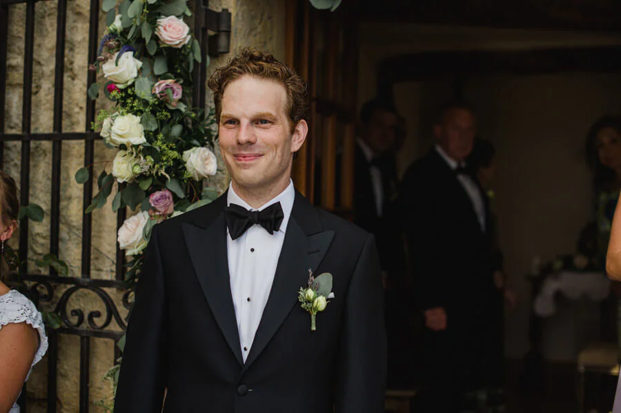 groom first look