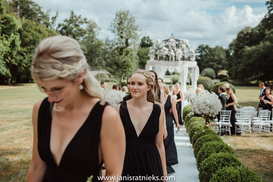 a summer wedding in France