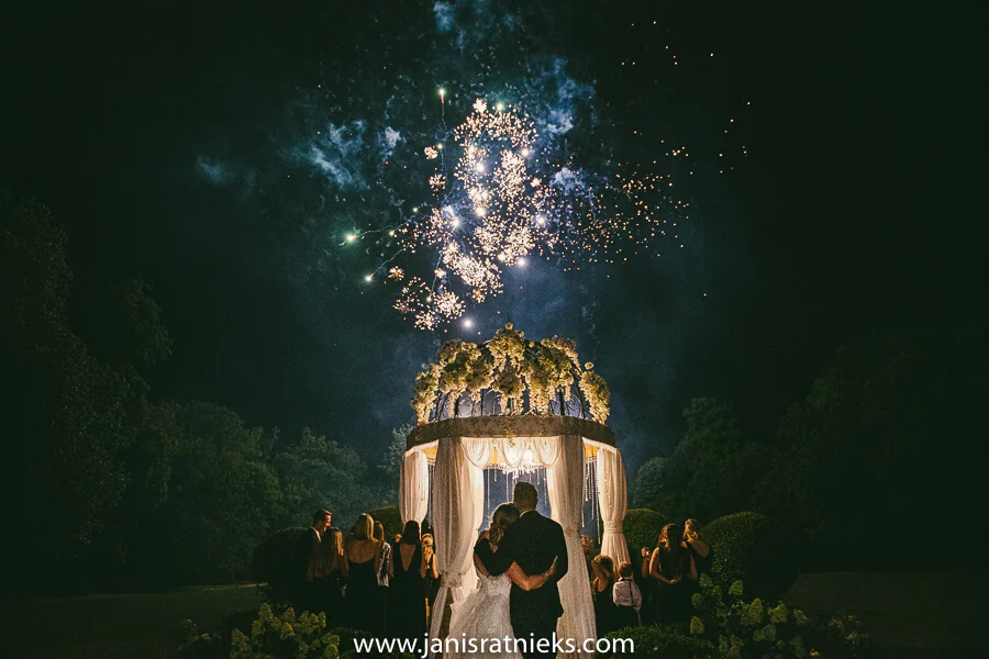 wedding fireworks
