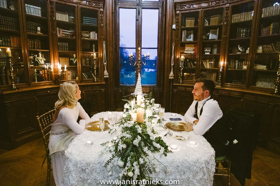 spring wedding meal