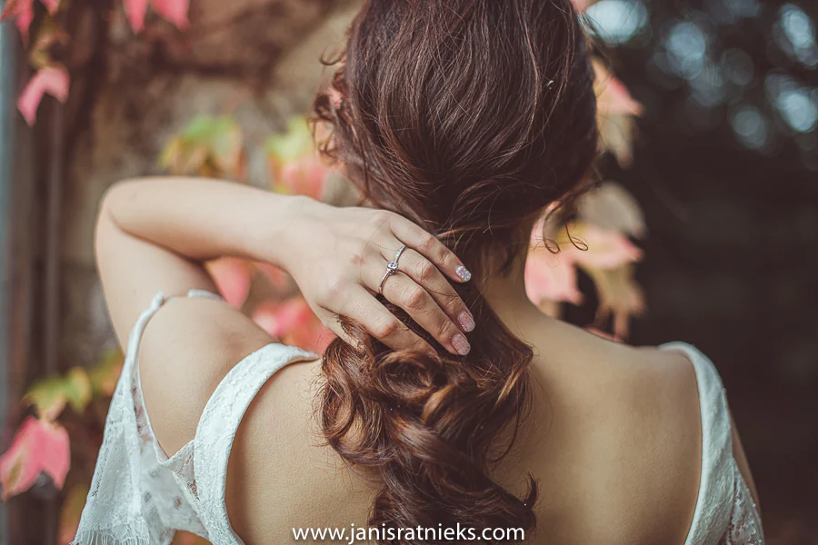 bridal hair style