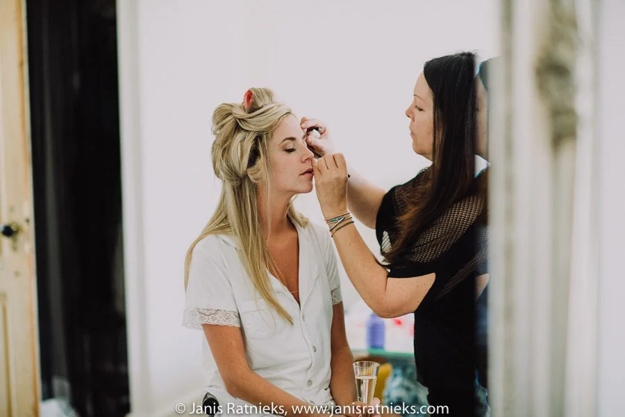 wedding make-up France