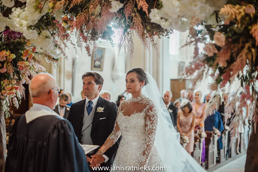 church wedding ceremony France