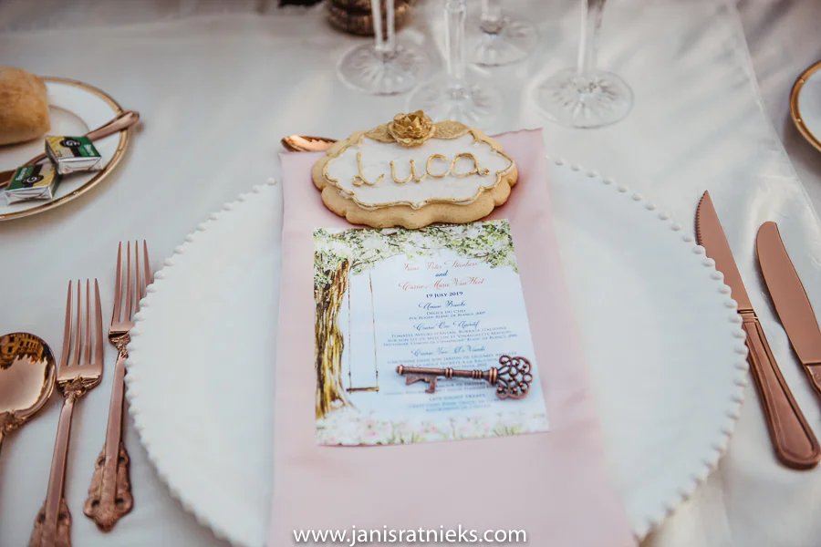 fairy tail wedding menu