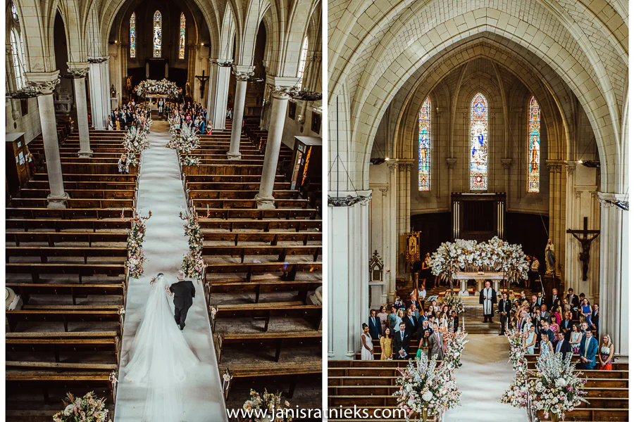 french church wedding