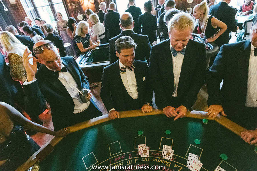 james bond casino wedding