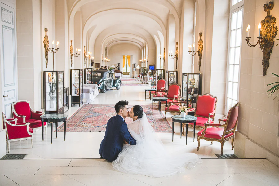 In the Hallway of the Château D'Artigny