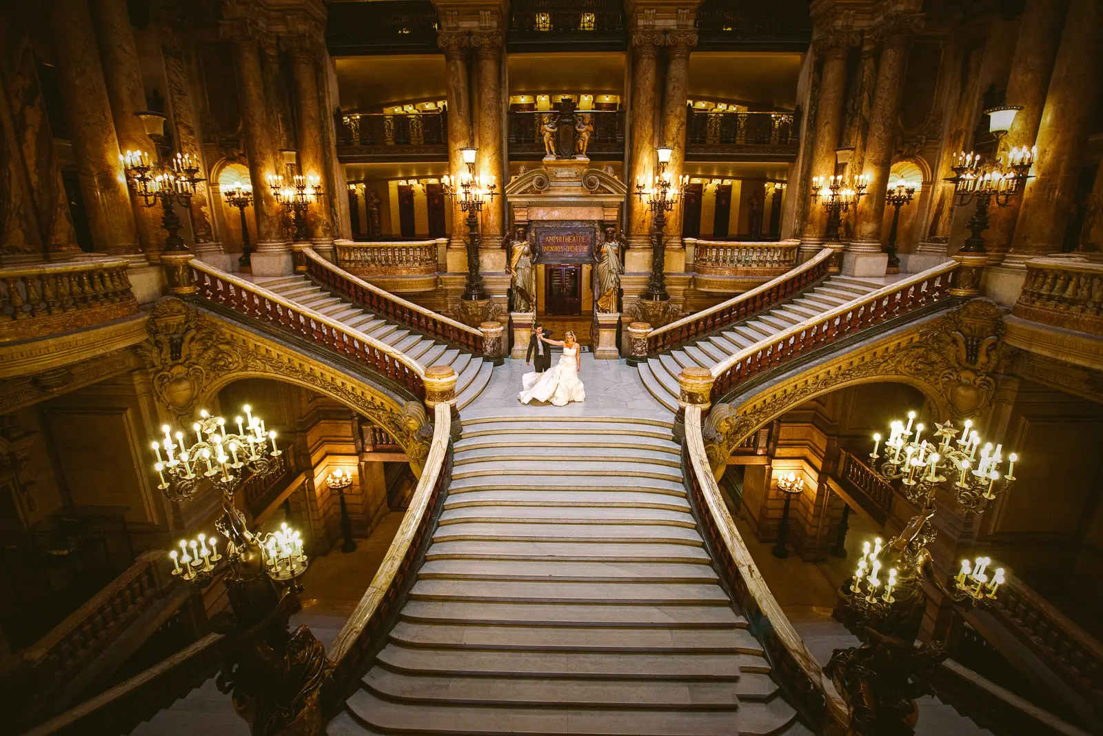 Paris Opera wedding photographer