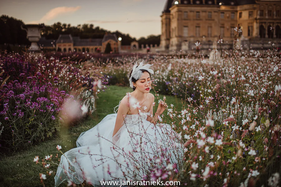 Château de Vaux-le-Vicomte Dior wedding