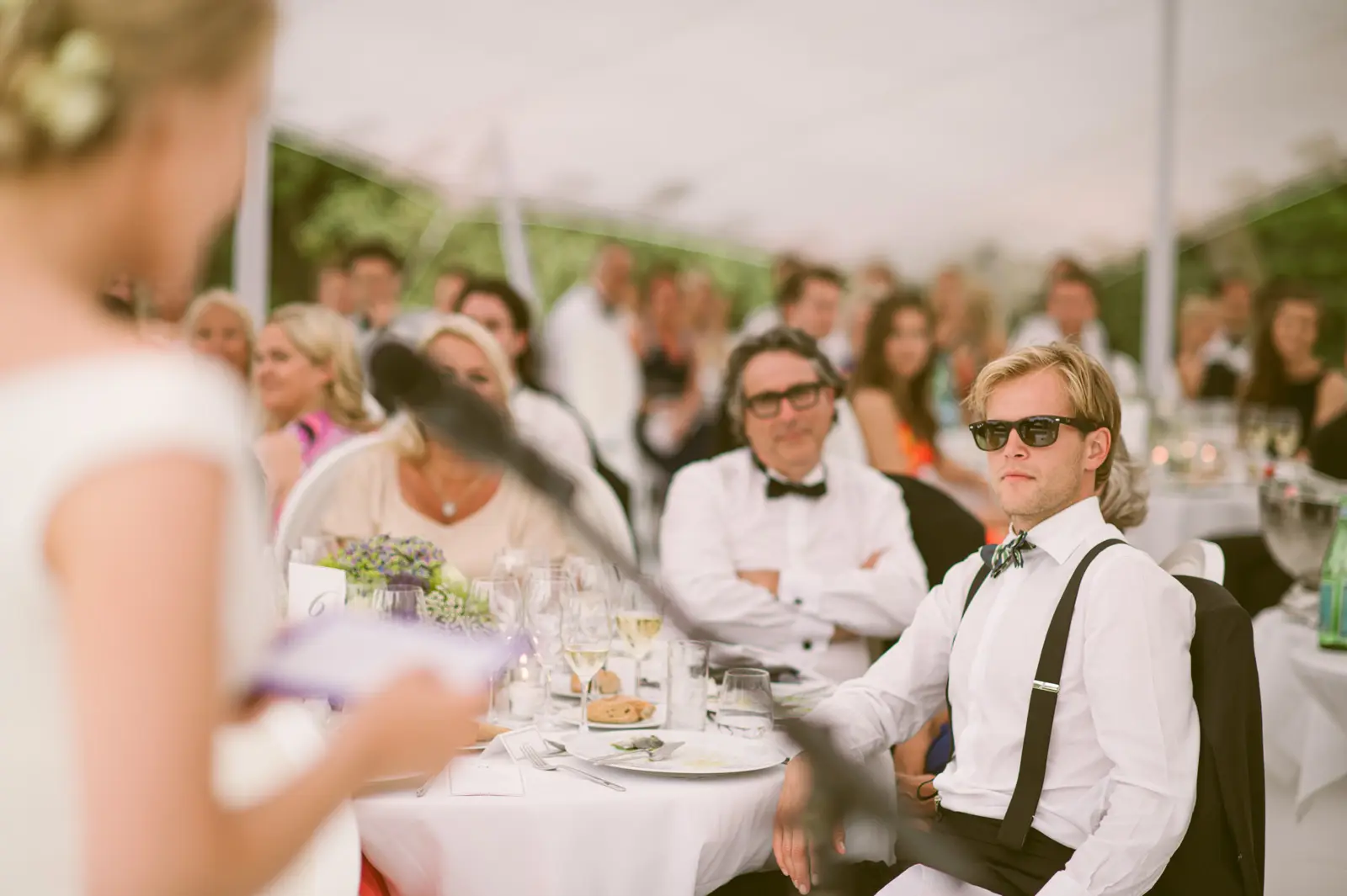 Catherine and Philip’s Royal Mougins poolside dinner and evening celebration