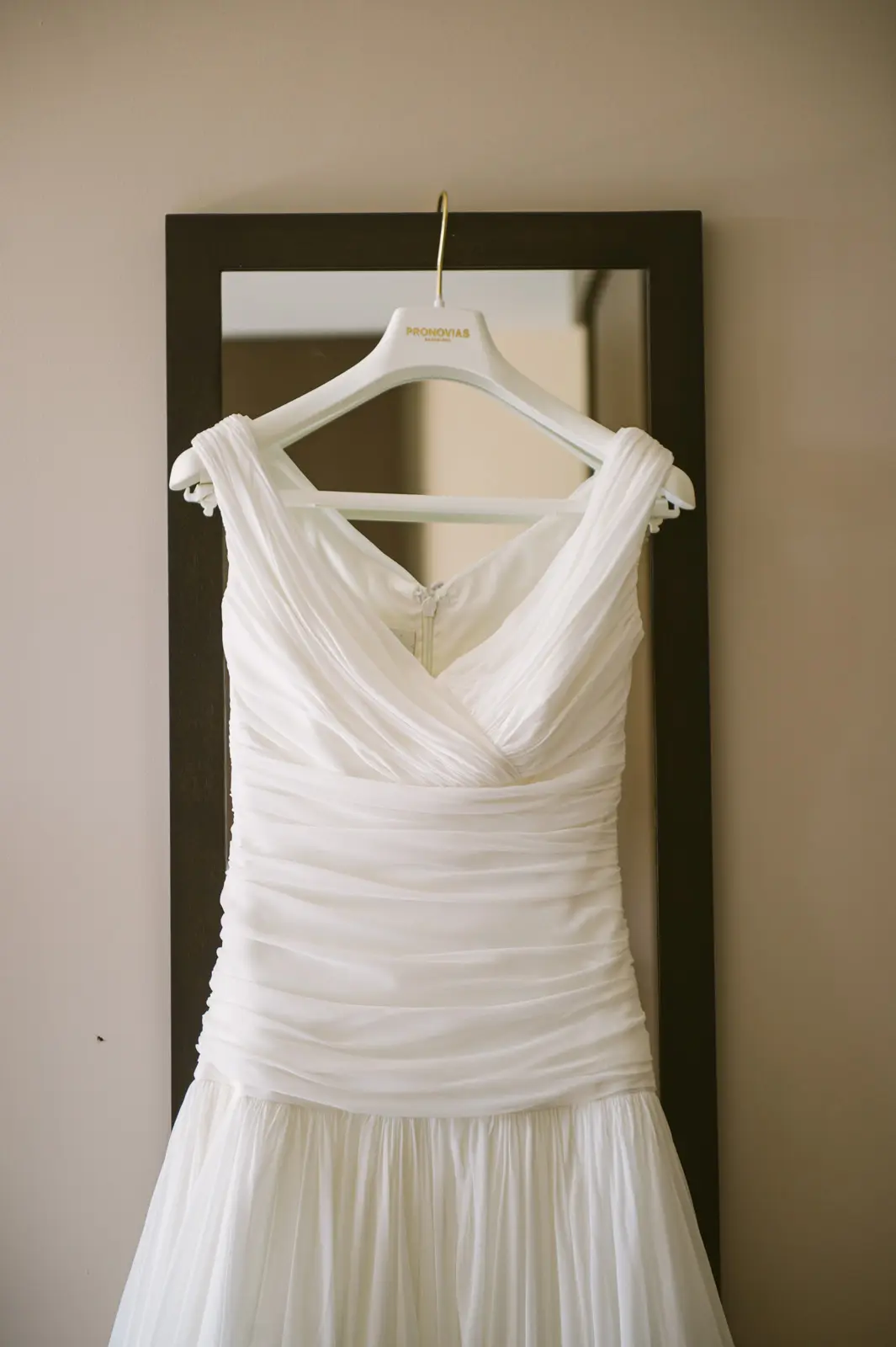 Catherine preparing for her wedding near Royal Mougins in the South of France