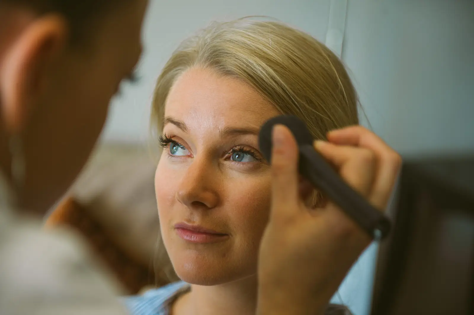 Catherine preparing for her wedding near Royal Mougins in the South of France