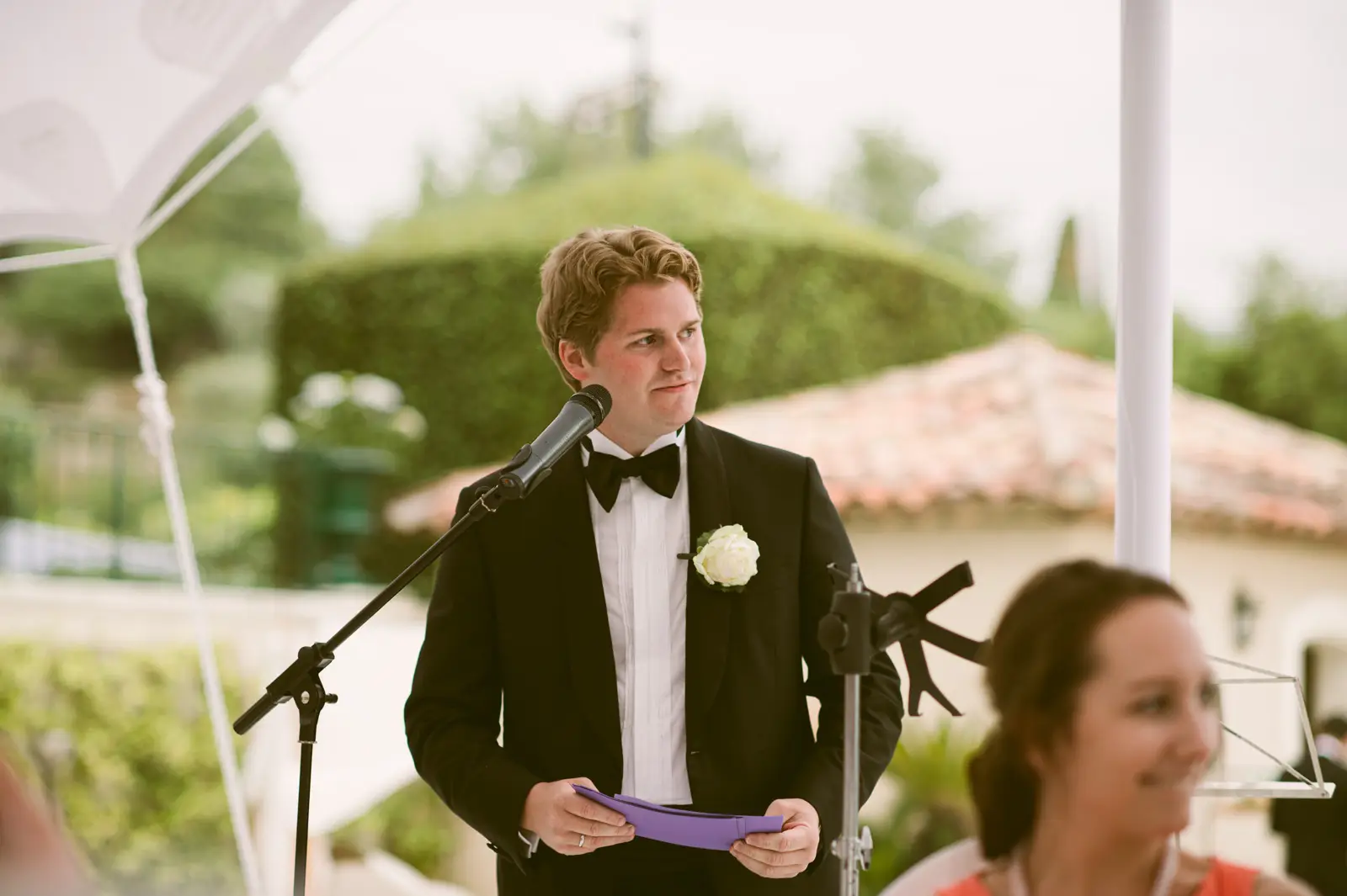 Catherine and Philip’s Royal Mougins poolside dinner and evening celebration
