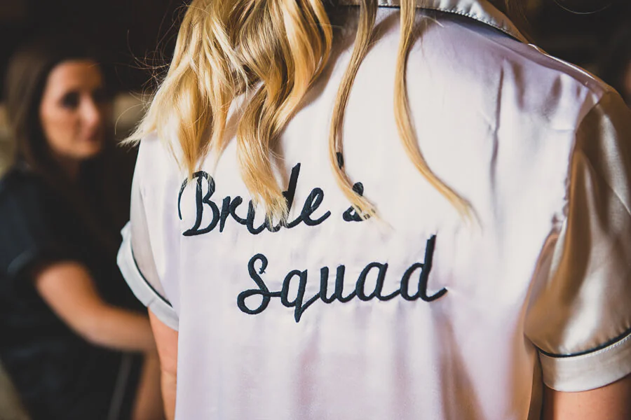 brides squad embroidery