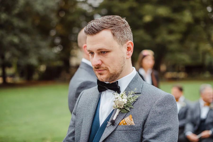 outdoor wedding ceremony