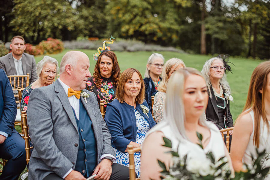 an outdoor ceremony in Chateau