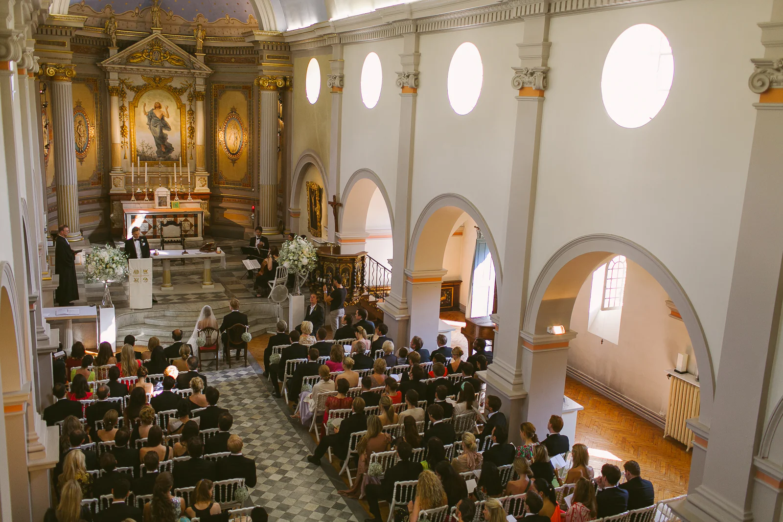 Real wedding photographed at Villa Ephrussi de Rothschild on Saint-Jean-Cap-Ferrat