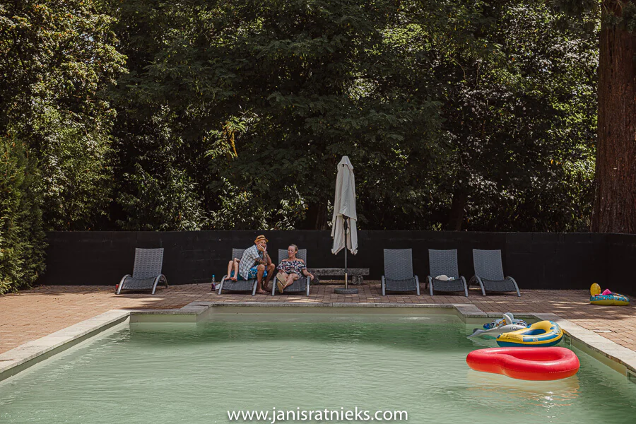 wedding venue with pool