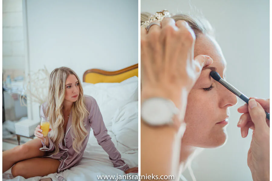 pastel wedding tone
