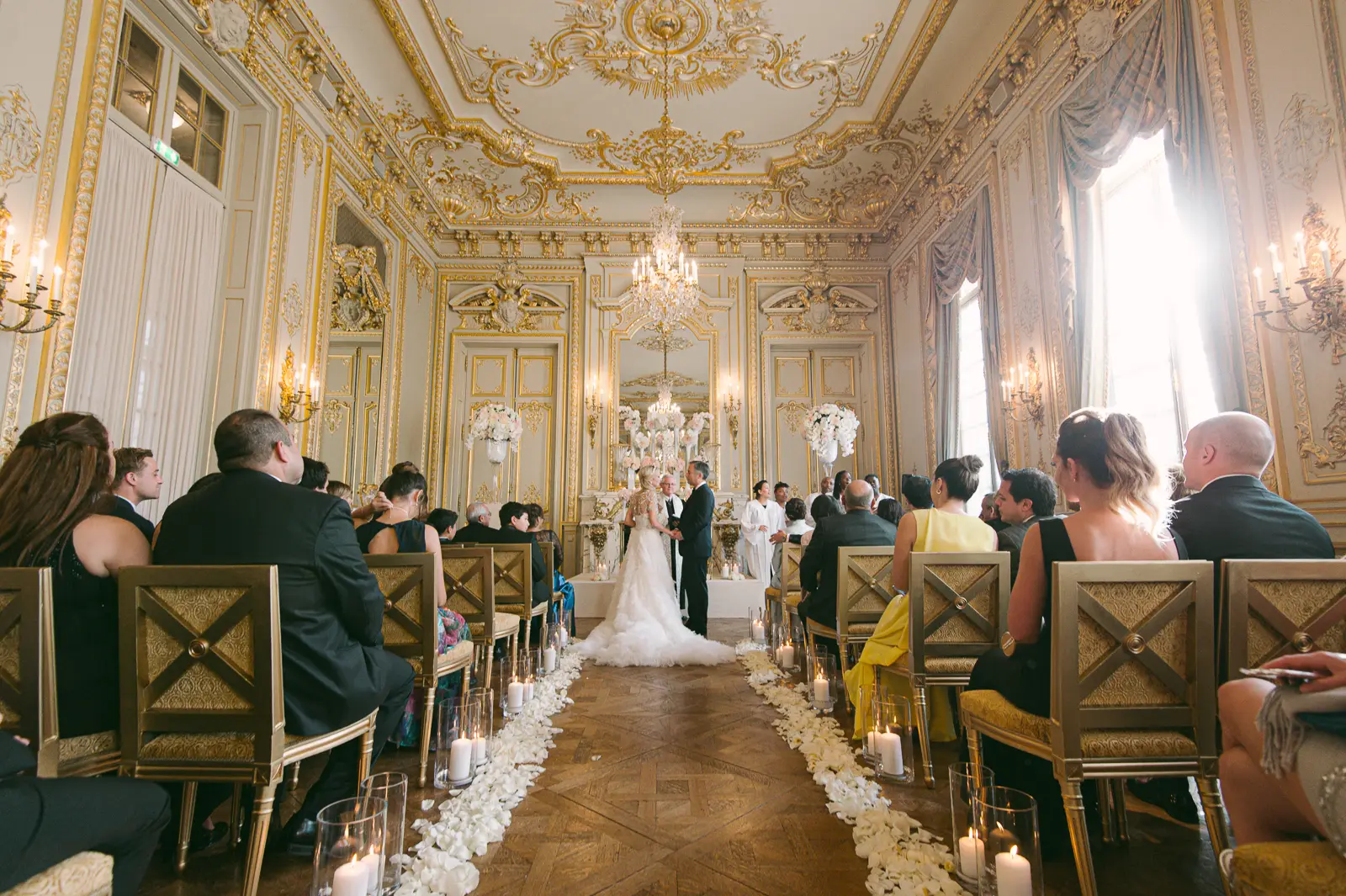 Shangri-La Paris wedding photography with elegant luxury hotel atmosphere