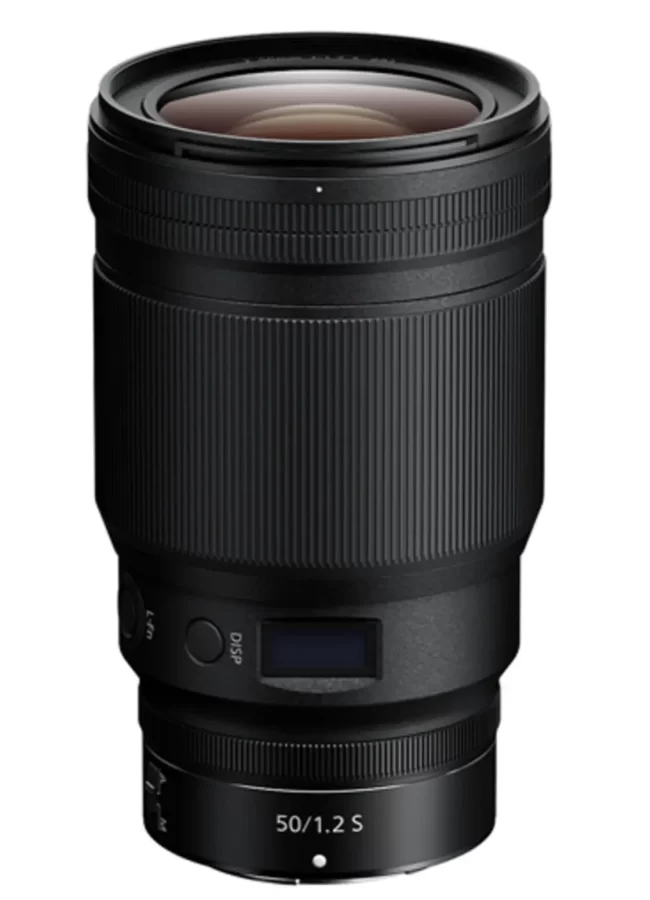 Nikkor Z 50mm f/1.2 S stock image