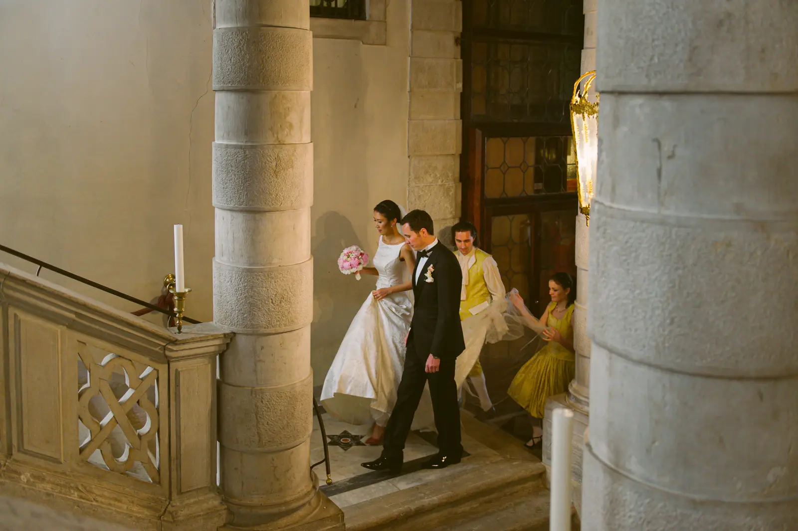 Palazzo Pisani Moretta wedding photographs