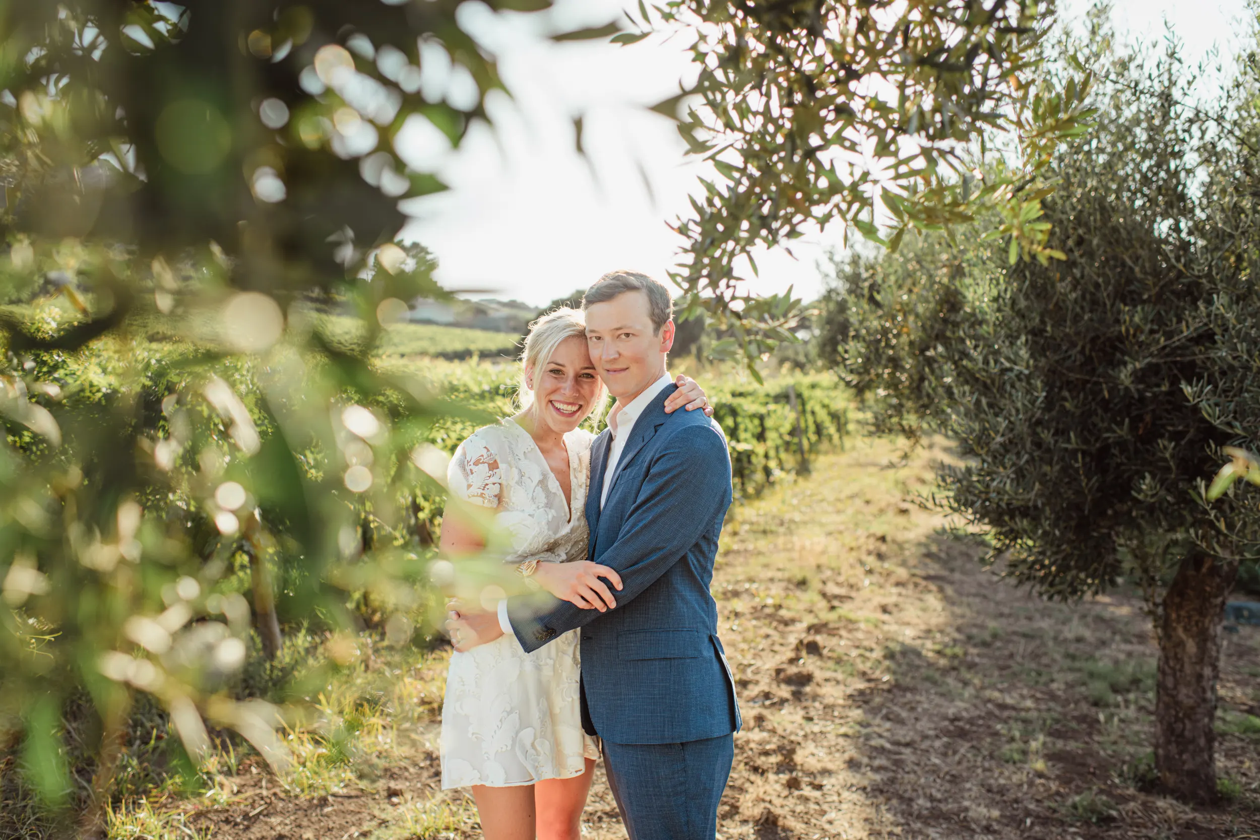 Vineyards, volcano and Mediterranean light