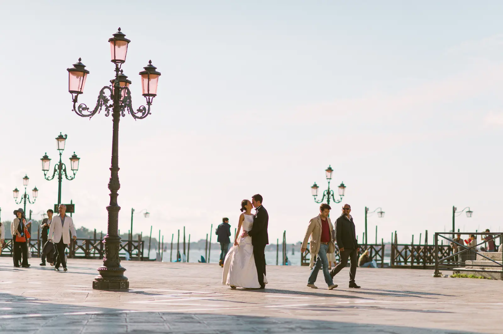 St Mark’s Square at 6:30 in the morning