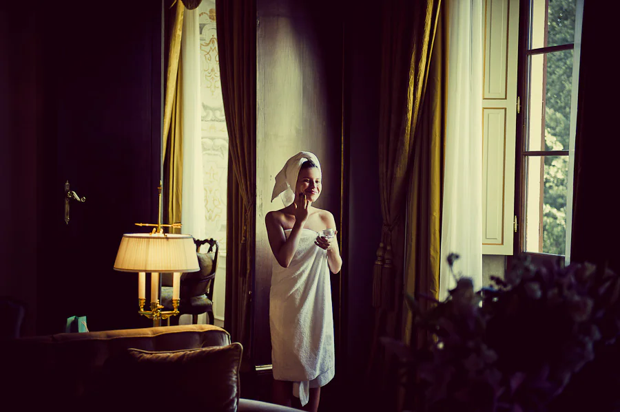 Lada and Vladimir Villa Colazzi wedding photograph 4