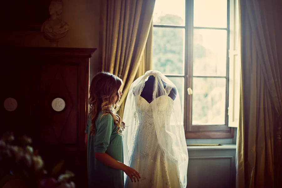 Lada and Vladimir Villa Colazzi wedding photograph 10