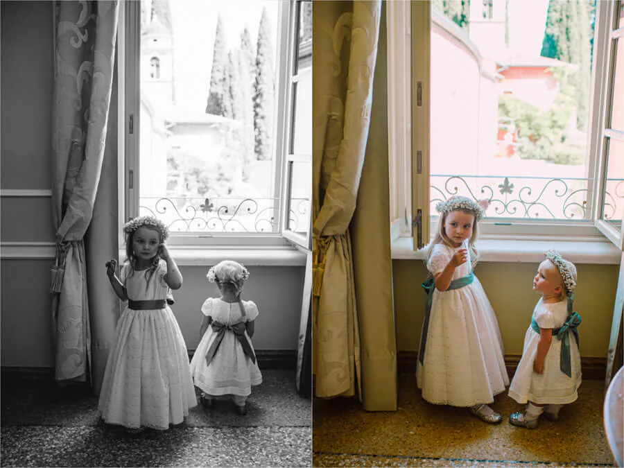 Flower girl dress Italy