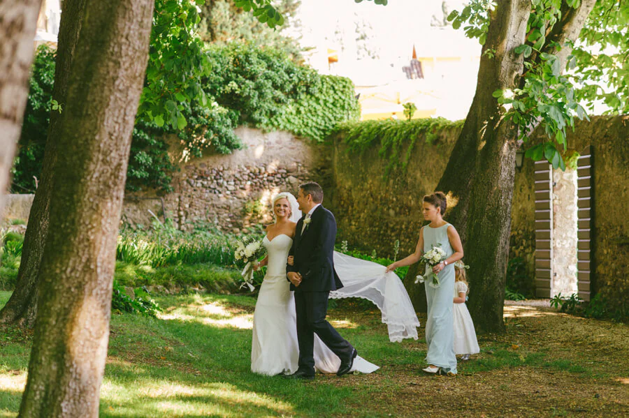 Wedding near Lake Garda
