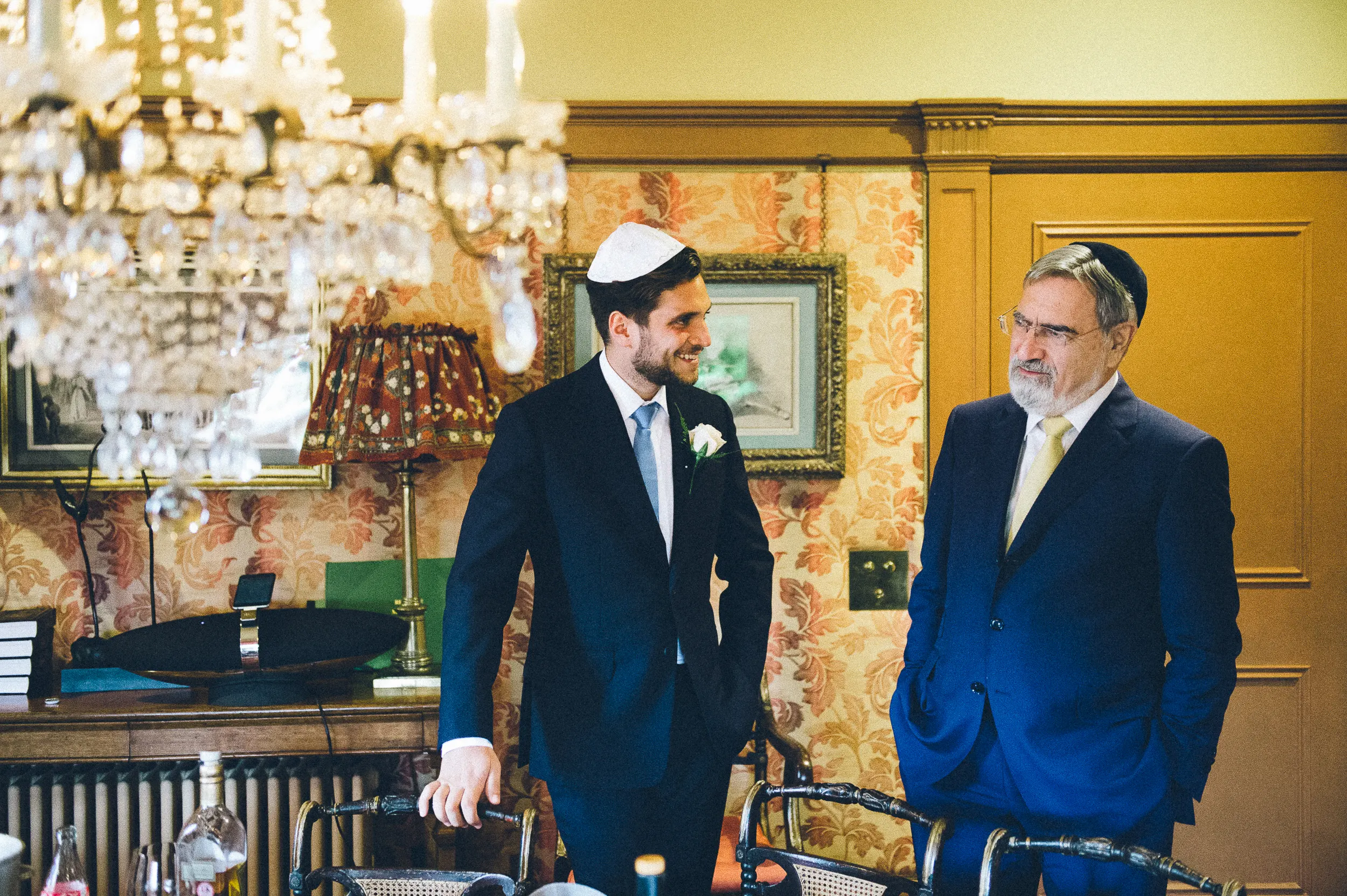 Rebecca and Jack’s Jewish wedding in Hampshire, photograph 16 by Janis Ratnieks