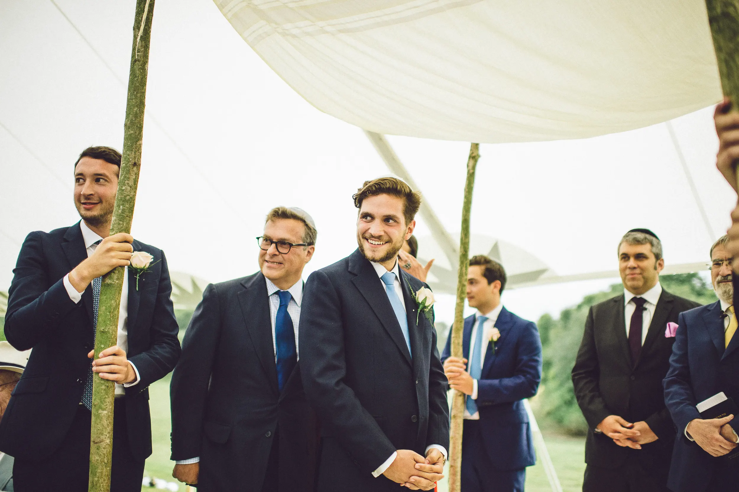Rebecca and Jack’s Jewish wedding in Hampshire, photograph 41 by Janis Ratnieks