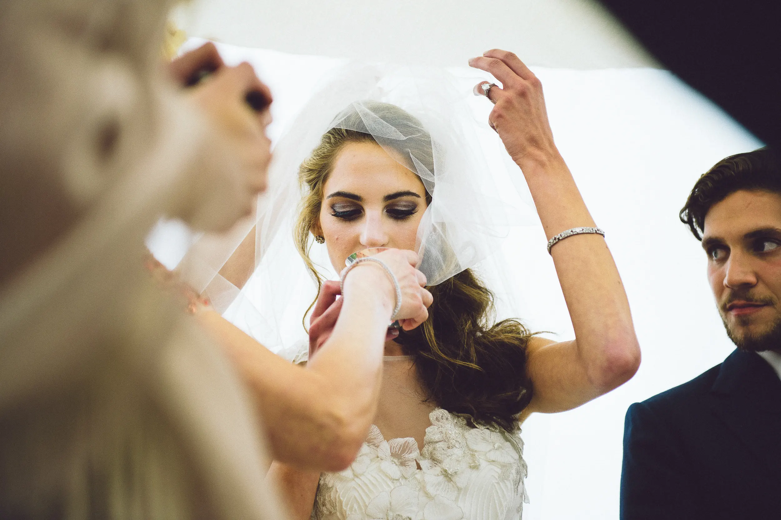 Rebecca and Jack’s Jewish wedding in Hampshire, photograph 58 by Janis Ratnieks